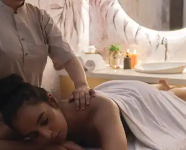 Spa and wellness area